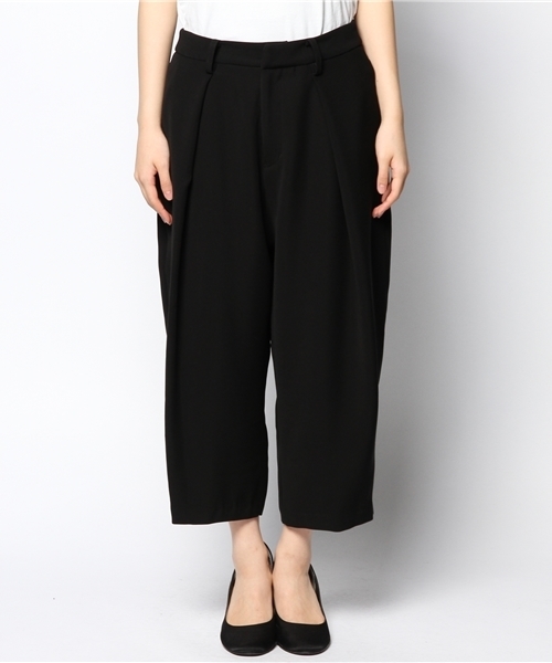 bulle de savon(ビュルデサボン)の「*Wクロス ボリュ-ムタックPT*(その他パンツ・レディース・ブラック/ネイビー/その他/チャコールグレー・FREE)」の15枚目の写真