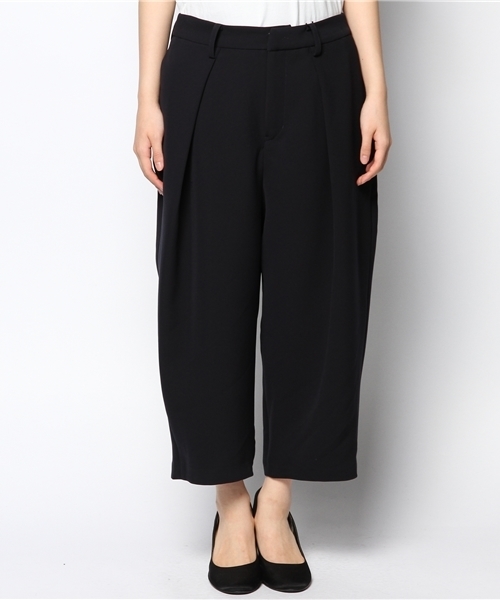 bulle de savon(ビュルデサボン)の「*Wクロス ボリュ-ムタックPT*(その他パンツ・レディース・ブラック/ネイビー/その他/チャコールグレー・FREE)」の3枚目の写真