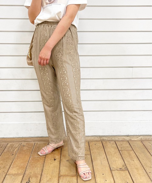 apres jour clair(アプレジュールクレア)の「【apres jour clair】レースパンツ【ZOZOTOWN限定アイテム】(その他パンツ・レディース・ピンクベージュ/ブラウン系その他/アイボリー・SMALL/MEDIUM/X-LARGE)」の14枚目の写真