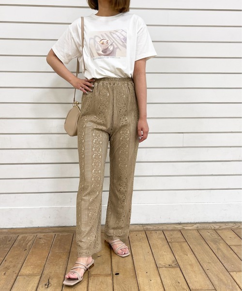 apres jour clair(アプレジュールクレア)の「【apres jour clair】レースパンツ【ZOZOTOWN限定アイテム】(その他パンツ・レディース・ピンクベージュ/ブラウン系その他/アイボリー・SMALL/MEDIUM/X-LARGE)」の16枚目の写真