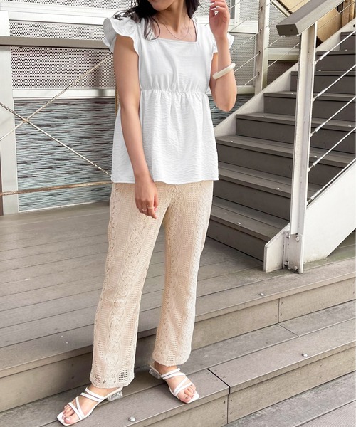 apres jour clair(アプレジュールクレア)の「【apres jour clair】レースパンツ【ZOZOTOWN限定アイテム】(その他パンツ・レディース・ピンクベージュ/ブラウン系その他/アイボリー・SMALL/MEDIUM/X-LARGE)」の13枚目の写真