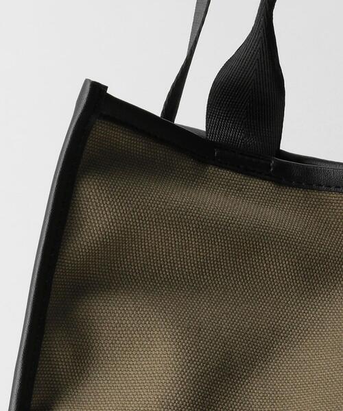 BEAUTY&YOUTH UNITED ARROWS（ビューティーアンドユースユナイテッドアローズ）の「BY クリアポケットショルダーバッグ -2WAY- ◆（ショルダーバッグ・レディース・オリーブ/ナチュラル・FREE）」の8枚目の写真