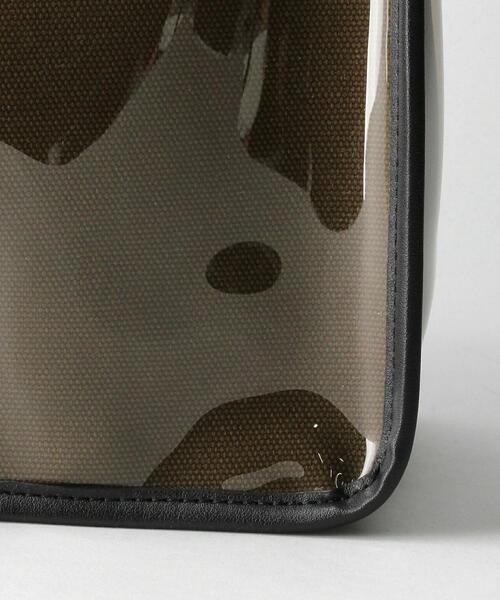 BEAUTY&YOUTH UNITED ARROWS（ビューティーアンドユースユナイテッドアローズ）の「BY クリアポケットショルダーバッグ -2WAY- ◆（ショルダーバッグ・レディース・オリーブ/ナチュラル・FREE）」の9枚目の写真