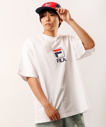 FILA プリント半袖グラフィックTシャツ