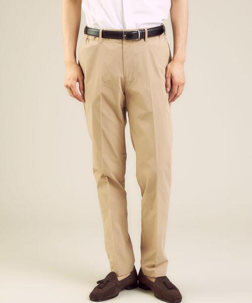 WORK TRIP OUTFITS GREEN LABEL RELAXING（ワークトリップアウトフィッツグリーンレーベル リラクシング）の「＜ 機能 / 洗濯機洗い可・防シワ・ストレッチ・吸水速乾 ＞ WTO ラッカン イージー スラックス（スラックス・メンズ・ネイビー/ベージュ/ダークグレー・L/84/XS/72/S/76/XL/88/M/80）」の12枚目の写真