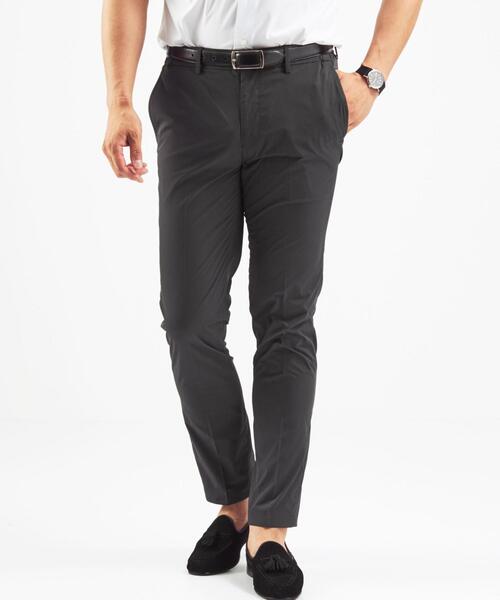 WORK TRIP OUTFITS GREEN LABEL RELAXING（ワークトリップアウトフィッツグリーンレーベル リラクシング）の「＜ 機能 / 洗濯機洗い可・防シワ・ストレッチ・吸水速乾 ＞ WTO ラッカン イージー スラックス（スラックス・メンズ・ネイビー/ベージュ/ダークグレー・L/84/XS/72/S/76/XL/88/M/80）」の20枚目の写真