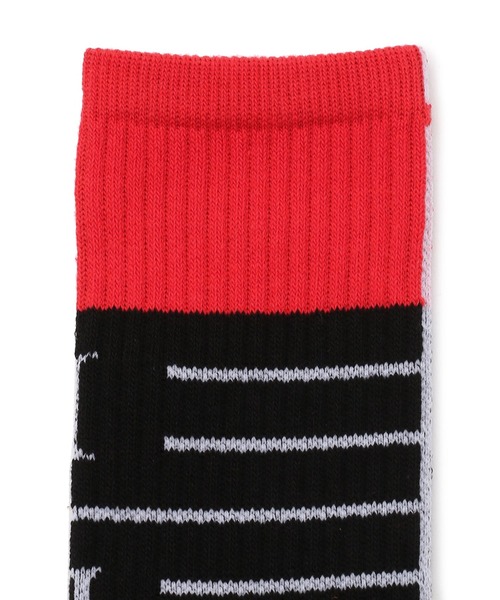 DANKE SCHON（ダンケシェーン）の「DankeSchon/ダンケシェーン/ルーラーグラフィックソックス/CM Socks（ソックス/靴下・メンズ・ホワイト/ブラック/グレー・FREE）」の6枚目の写真