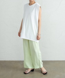 mystic | キュプラタッチベイカーパンツ(スウェットパンツ)