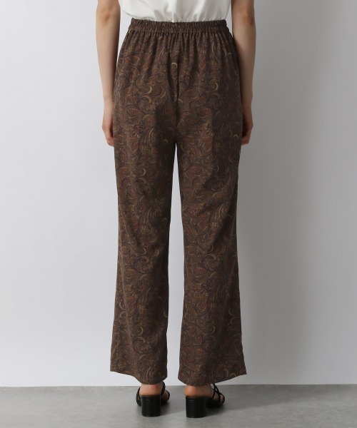 LOWRYS FARM（ローリーズファーム）の「ペイズリーイージーパンツ２　955910（その他パンツ・レディース・ネイビー/ブラウン/アイボリー・FREE）」の5枚目の写真