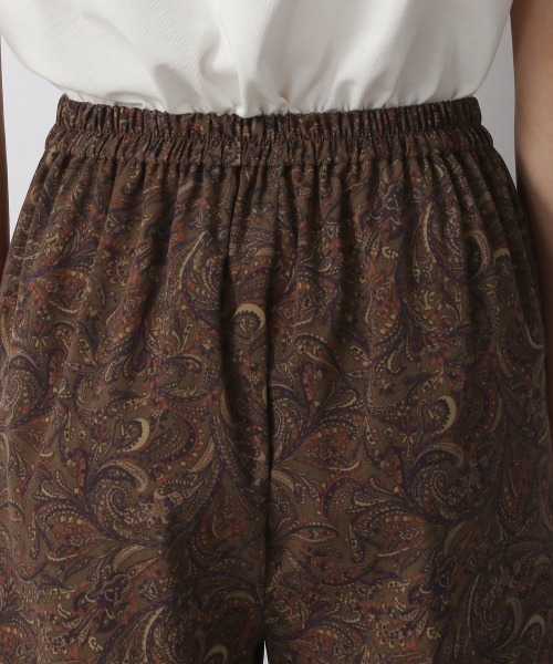 LOWRYS FARM（ローリーズファーム）の「ペイズリーイージーパンツ２　955910（その他パンツ・レディース・ネイビー/ブラウン/アイボリー・FREE）」の9枚目の写真