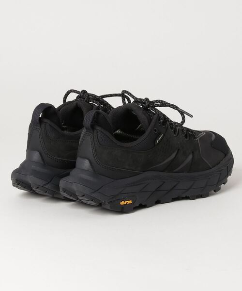 【美品】HOKA 黒スニーカー 24.5 HOKA（ホカ）の「HOKA ANACAPA LOW GTX / アナパカ ロウ