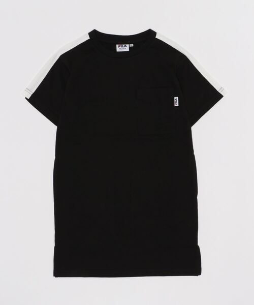 PINKHUNT（ピンクハント）の「PINKHUNT FILAコラボ ワンピース 5721K（ワンピース・キッズ・ライム/ブラック/ベージュ・150cm/160cm/140cm/130cm/120cm）」の5枚目の写真