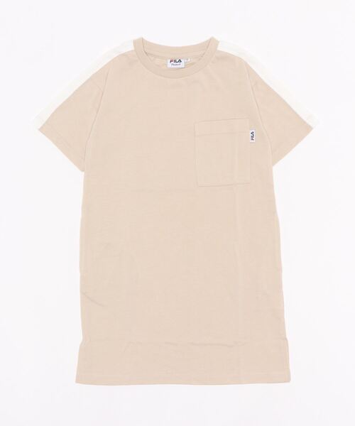 PINKHUNT（ピンクハント）の「PINKHUNT FILAコラボ ワンピース 5721K（ワンピース・キッズ・ライム/ブラック/ベージュ・150cm/160cm/140cm/130cm/120cm）」の7枚目の写真