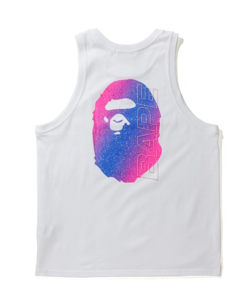 ウェア BY BATHING APE TANK TOP M A Bathing Ape Men By Bathing Ape Tank Top white