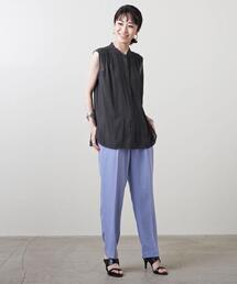 Pギャザー ノースリーブ ブラウス UNITEDARROWS 38 ジレ　ベスト Pギャザー ノースリーブ ブラウス UNITEDARROWS 38 ジレ ベスト