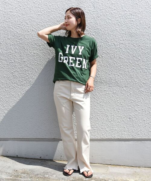 Russell Athletic（ラッセルアスレティック）の「【SHIPS別注】RUSSELL ATHLETIC: NEW カレッジ プリント Tシャツ（Tシャツ/カットソー・メンズ・ホワイト/グレー/オフホワイト/グリーン・SMALL/MEDIUM/LARGE/X-LARGE）」の15枚目の写真