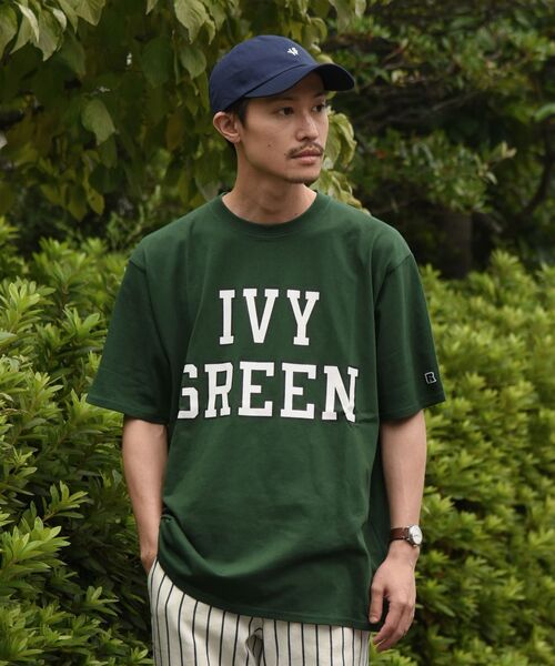 Russell Athletic（ラッセルアスレティック）の「【SHIPS別注】RUSSELL ATHLETIC: NEW カレッジ プリント Tシャツ（Tシャツ/カットソー・メンズ・ホワイト/グレー/オフホワイト/グリーン・SMALL/MEDIUM/LARGE/X-LARGE）」の16枚目の写真