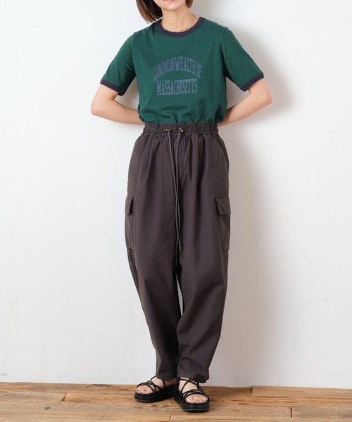 CIAOPANIC TYPY（チャオパニックティピー）の「バックサテンカーゴパンツ（カーゴパンツ・レディース・オフホワイト/チャコールグレー/カーキ・SMALL/MEDIUM）」の17枚目の写真