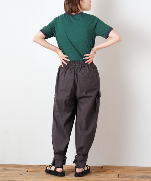 CIAOPANIC TYPY（チャオパニックティピー）の「バックサテンカーゴパンツ（カーゴパンツ・レディース・オフホワイト/チャコールグレー/カーキ・SMALL/MEDIUM）」の14枚目の写真