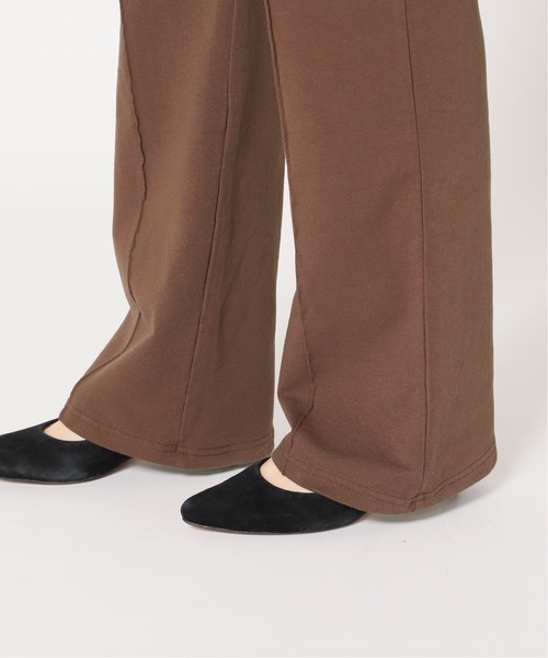 SLOBE IENA（スローブイエナ）の「ストレッチインレーイージーパンツ【ウエストゴム/手洗い可能】◆（その他パンツ・レディース・パープル/ブラウン/グリーン・FREE）」の9枚目の写真