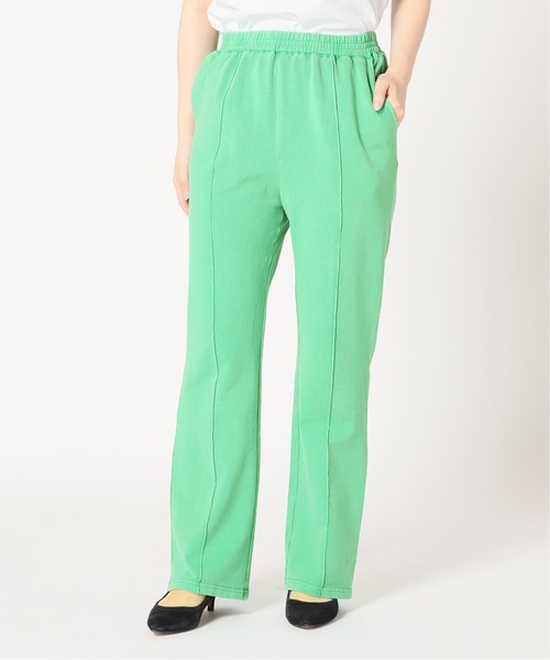 SLOBE IENA（スローブイエナ）の「ストレッチインレーイージーパンツ【ウエストゴム/手洗い可能】◆（その他パンツ・レディース・パープル/ブラウン/グリーン・FREE）」の17枚目の写真