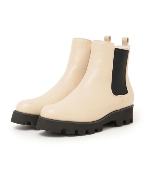 SHIPS（シップス）の「【WEB限定】サイドゴアブーツ◇（ブーツ・レディース・チャコールグレー/ブラック/ブラウン/サンドベージュ・80/70/60/55）」の5枚目の写真