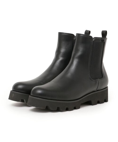 SHIPS（シップス）の「【WEB限定】サイドゴアブーツ◇（ブーツ・レディース・チャコールグレー/ブラック/ブラウン/サンドベージュ・80/70/60/55）」の7枚目の写真