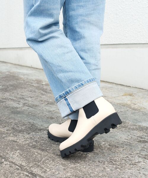 SHIPS（シップス）の「【WEB限定】サイドゴアブーツ◇（ブーツ・レディース・チャコールグレー/ブラック/ブラウン/サンドベージュ・80/70/60/55）」の17枚目の写真