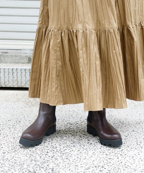 SHIPS（シップス）の「【WEB限定】サイドゴアブーツ◇（ブーツ・レディース・チャコールグレー/ブラック/ブラウン/サンドベージュ・80/70/60/55）」の22枚目の写真