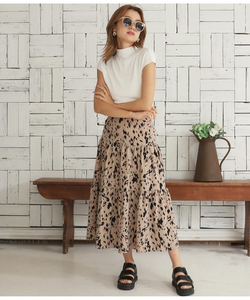 CHILLE（チル）の「プチハイネックシンプルプルオーバ（Tシャツ/カットソー・レディース・ホワイト/ブラック/ピンク/グレイッシュベージュ・FREE）」の17枚目の写真