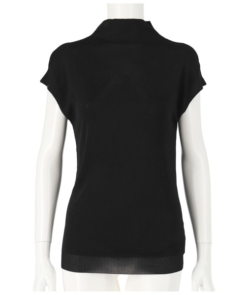 CHILLE（チル）の「プチハイネックシンプルプルオーバ（Tシャツ/カットソー・レディース・ホワイト/ブラック/ピンク/グレイッシュベージュ・FREE）」の18枚目の写真