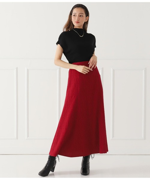 CHILLE（チル）の「プチハイネックシンプルプルオーバ（Tシャツ/カットソー・レディース・ホワイト/ブラック/ピンク/グレイッシュベージュ・FREE）」の20枚目の写真