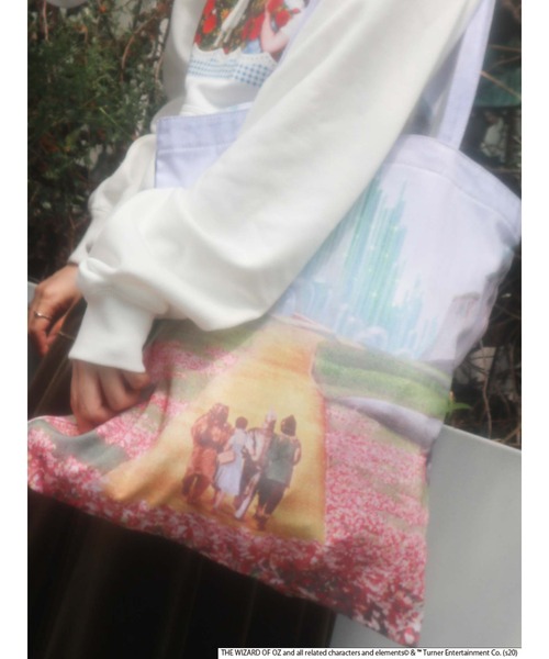 merry jenny（メリージェニー）の「THE WIZARD OF OZ tote（トートバッグ・レディース・ブラック/イエロー/ブルー・FREE）」の3枚目の写真