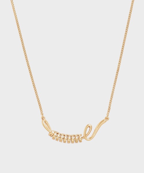 CHARLES & KEITH(チャールズ & キース)の「ツイストプリンセス ネックレス / Twist Princess Necklace(ネックレス・レディース・ゴールド系その他/ゴールド系その他2/シルバー・FREE)」の3枚目の写真