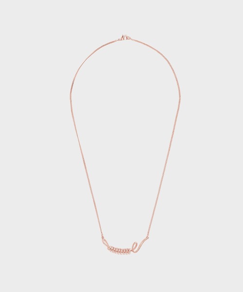 CHARLES & KEITH(チャールズ & キース)の「ツイストプリンセス ネックレス / Twist Princess Necklace(ネックレス・レディース・ゴールド系その他/ゴールド系その他2/シルバー・FREE)」の9枚目の写真