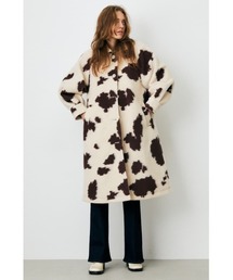 MOUSSY | BAL COLLAR PUFF SLEEVE コート(その他アウター)