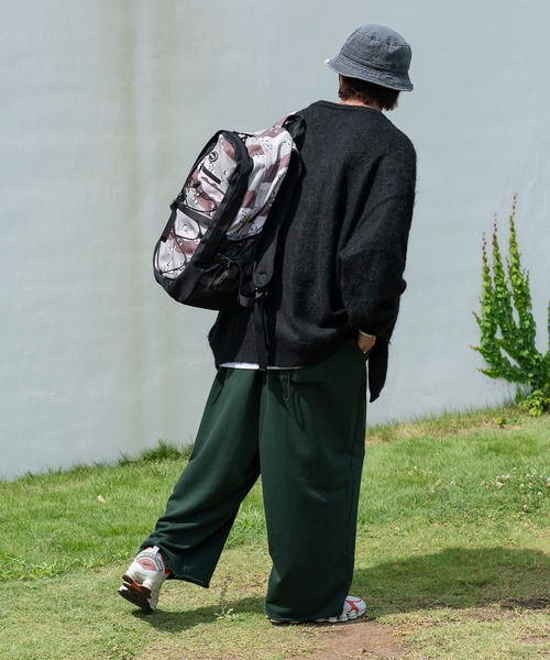 Perushu（ペルーシュ）の「【1周年記念アイテム】迷彩柄・格子柄バックパック【パスケース付き】（バックパック/リュック・メンズ・カモフラージュ/ブラック系その他・FREE）」の19枚目の写真