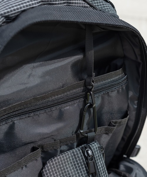 Perushu（ペルーシュ）の「【1周年記念アイテム】迷彩柄・格子柄バックパック【パスケース付き】（バックパック/リュック・メンズ・カモフラージュ/ブラック系その他・FREE）」の18枚目の写真