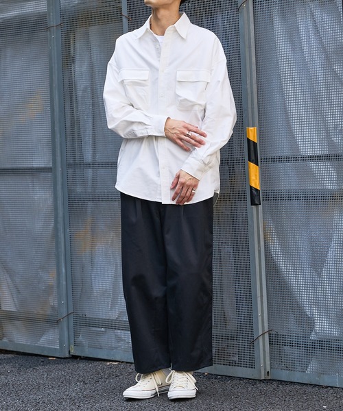 PUBLUX(パブリュクス)の「【PUBLUX/パブリュクス】サーカスパンツ/バルーンパンツ/タックワイドパンツ(その他パンツ・メンズ・ベージュ/ブラック・マルチサイズ)」の7枚目の写真