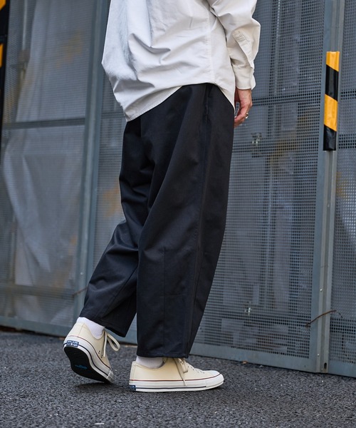 PUBLUX(パブリュクス)の「【PUBLUX/パブリュクス】サーカスパンツ/バルーンパンツ/タックワイドパンツ(その他パンツ・メンズ・ベージュ/ブラック・マルチサイズ)」の8枚目の写真