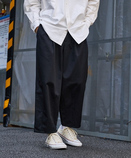 PUBLUX(パブリュクス)の「【PUBLUX/パブリュクス】サーカスパンツ/バルーンパンツ/タックワイドパンツ(その他パンツ・メンズ・ベージュ/ブラック・マルチサイズ)」の9枚目の写真