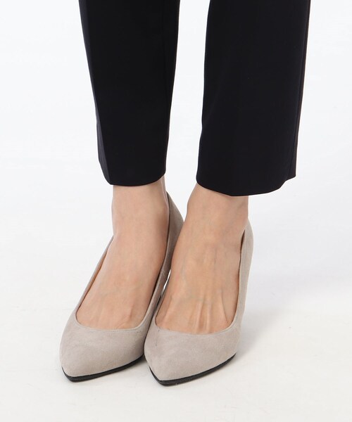 UNTITLED（アンタイトル）の「◆【洗える・消臭・UV・接触冷感】ネオカトレアテーパードパンツ（スーツパンツ・レディース・ブラック/ダークネイビー/グレー系その他6・02/01/03）」の18枚目の写真