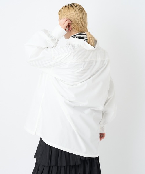 CIAOPANIC（チャオパニック）の「TCビッグシャツ（シャツ/ブラウス・レディース・ホワイト/ネイビー/サックスブルー/ブルー・FREE）」の20枚目の写真