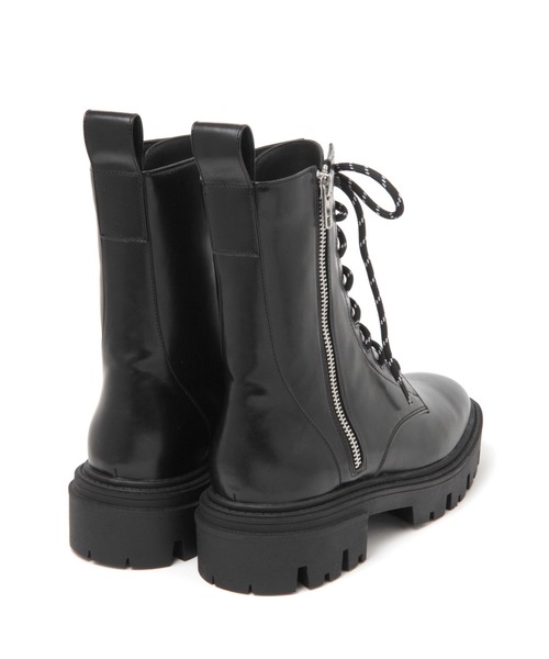 PAGEBOY（ページボーイ）の「コンバットブーツ（ブーツ・レディース・ブラック/ダークグリーン・MEDIUM/LARGE）」の5枚目の写真