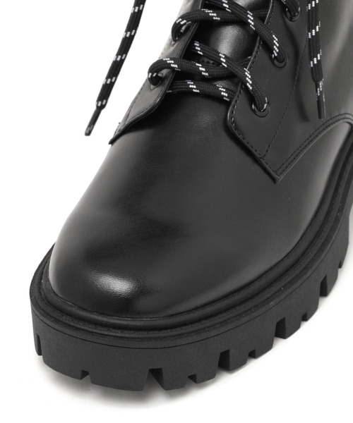 PAGEBOY（ページボーイ）の「コンバットブーツ（ブーツ・レディース・ブラック/ダークグリーン・MEDIUM/LARGE）」の13枚目の写真