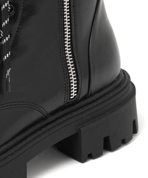 PAGEBOY（ページボーイ）の「コンバットブーツ（ブーツ・レディース・ブラック/ダークグリーン・MEDIUM/LARGE）」の15枚目の写真