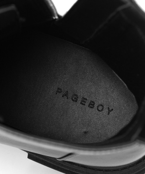 PAGEBOY（ページボーイ）の「コンバットブーツ（ブーツ・レディース・ブラック/ダークグリーン・MEDIUM/LARGE）」の18枚目の写真