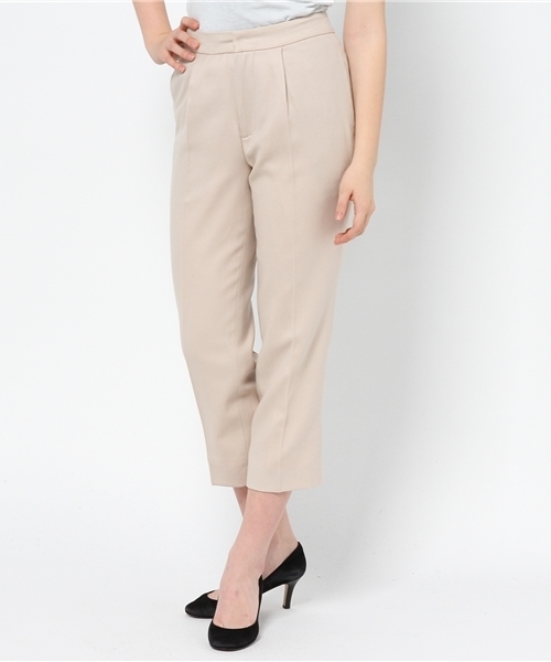 La TOTALITE（ラトータリテ）の「ワイドストレートパンツ。（その他パンツ・レディース・ブラック/グレー/ベージュ・36/38）」の3枚目の写真