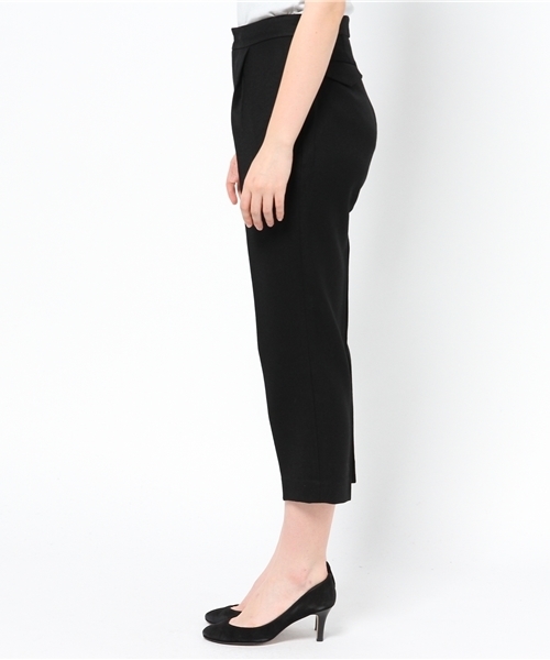 La TOTALITE（ラトータリテ）の「ワイドストレートパンツ。（その他パンツ・レディース・ブラック/グレー/ベージュ・36/38）」の5枚目の写真