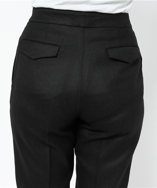 La TOTALITE（ラトータリテ）の「ワイドストレートパンツ。（その他パンツ・レディース・ブラック/グレー/ベージュ・36/38）」の8枚目の写真